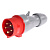 Вилка прямая 2P+PE 16A 380-415V IP44 Legrand P17 Tempra Pro 