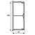 Мини-канал 40x16 2 отделения Legrand Metra Белый