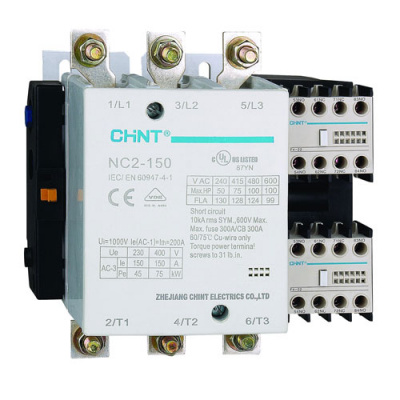 Контактор NC2-150 150A 230В/АС3 50Гц (R). CHINT CHINT NC2 671398CHINT