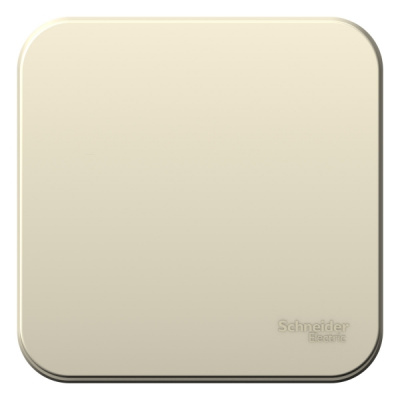 Выключатель 1-клавишный накладного монтажа (cхема 1) с изолирующей пластиной 10A 250B Systeme Electric Blanca Молочный Systeme Electric Blanca BLNVA101012