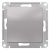 Выключатель 1-клавишный сх.1 10AX механизм Schneider Electric AtlasDesign Алюминий Systeme Electric AtlasDesign ATN000311