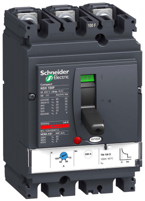 Автоматический выключатель 3P 16A 50kA Schneider Electric Compact NSX Schneider Electric Compact NSX LV429847