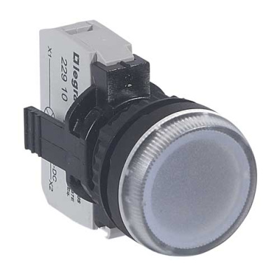 Лампа-индикатор - Osmoz - в сборе - с подсветкой - белый - 130 B~ Legrand Legrand  023780