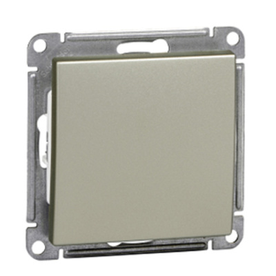 W59 1-клавишный Выключатель, 10АХ, механизм, шампань Schneider Electric Systeme Electric  VS110-154-4-86