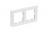 SE AtlasDesign Рамка 2-постовая Белый Nature Натуральное стекло Systeme Electric AtlasDesign Nature ATN360102