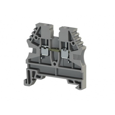 Клеммник на DIN-рейку 2,5мм.кв. (серый); AVK2,5 Klemsan Klemsan  304120
