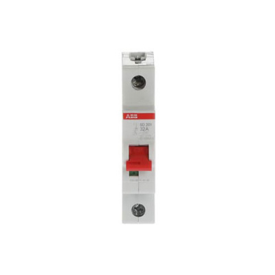 Рубильник модульный 1P 32A с красной ручкой ABB SD201 ABB SD200 2CDD281101R0032