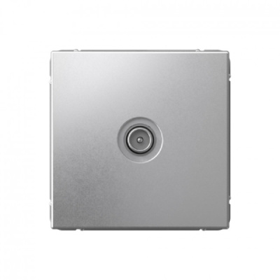 ARTGALLERY TV РОЗЕТКА проходная 4DB, механизм, АЛЮМИНИЙ Systeme Electric ArtGallery GAL000392