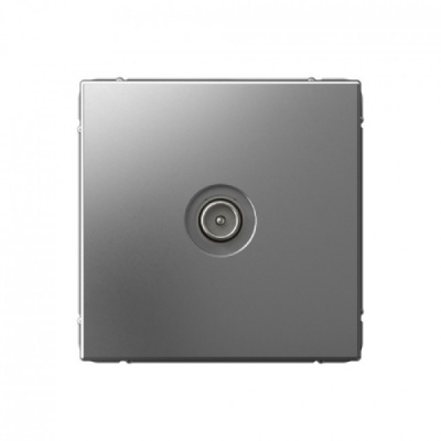 ARTGALLERY TV РОЗЕТКА проходная 4DB, механизм, СТАЛЬ Systeme Electric ArtGallery GAL000992