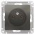 Розетка без заземления 16A механизм Schneider Electric AtlasDesign Сталь Systeme Electric AtlasDesign ATN000941