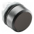 Кнопка MP1-10B черная только корпус без подсветки без фиксации ABB ABB  1SFA611100R1006
