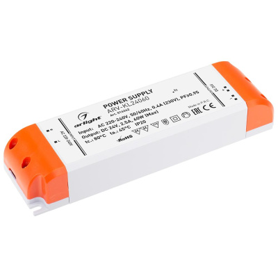 Блок питания ARV-KL24060 24V, 2.5A, 60W, PFC Arlight Arlight ARV-KL 016342Arlight