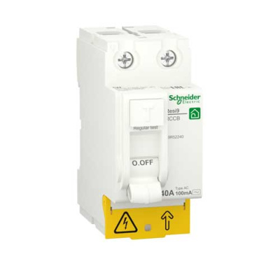 Устройство защитного отключения 2P 40A тип AC 100mA Schneider Electric Resi9 Schneider Electric Resi9 R9R52240
