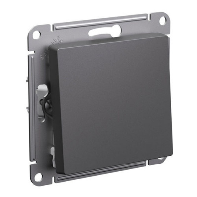 SE AtlasDesign Выключатель 1-клавишный Базальт сх.1 10АХ механизм Systeme Electric AtlasDesign ATN001411