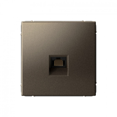 ARTGALLERY РОЗЕТКА компьютерная RJ45, кат. 6A, механизм, МОККО Systeme Electric ArtGallery GAL000686