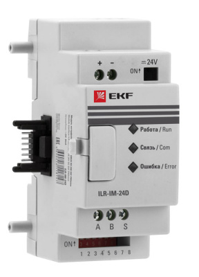 Модуль интерфейсный MODBUS TCP 24В EKF PROxima PRO-Relay  EKF PRO-Relay ILR-IE-24D