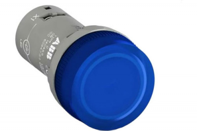 Лампа CL2-523L синяя со встроенным светодиодом 230В AC ABB ABB  1SFA619403R5234