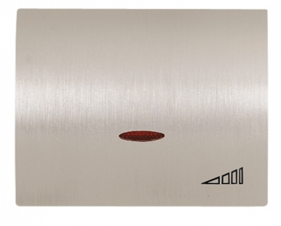Накладка светорегулятора клавишного ABB NIE Olas Перламутровый металлик ABB Olas 8460.1 AP