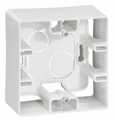 Коробка для накладного монтажа 1 пост Legrand Etika Белый Legrand Etika 672510