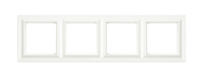 Рамка 4-постовая Jung Eco Profi STANDART Слоновая кость Jung Eco Profi STANDART EPS484