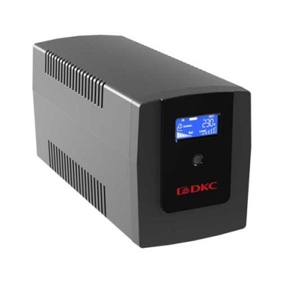 ИБП Info LCD, 1500 ВА, IEC C13 (4), USB + RJ45 DKC DKC  INFOLCD1500I