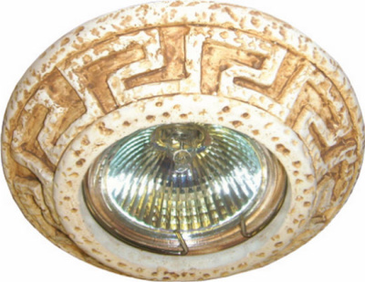 Светильник встраиваемый 50Вт GU5,3 Античный камень IMEX IMEX Камень IL.0025.0160