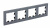 Рамка 4-постовая мрамор Schneider Electric AtlasDesign Nature Айс Грей Systeme Electric AtlasDesign Nature ATN343204