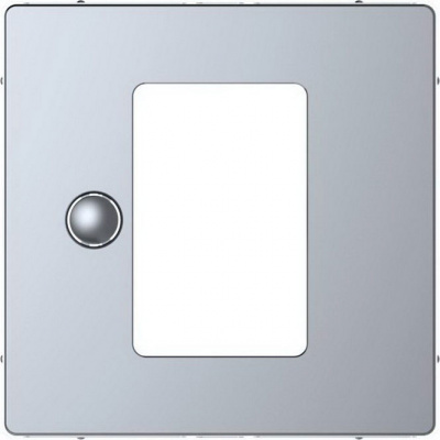 Центральная накладка для сенсорного термостата SD Merten D-Life Нержавеющая сталь Merten D-Life MTN5775-6036