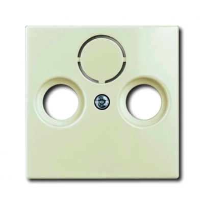 Накладка TV-FM розетки ABB BJB Basic55 chalet Белый ABB Basic 55 2CKA001724A4316