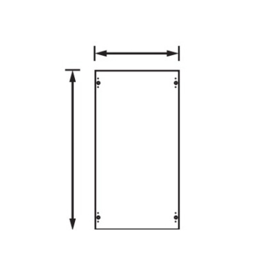 Панель распределительная 450х250мм для Tmax T4 ABB ABB CombiLine-M ED320T4