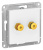 SE AtlasDesign Аудиорозетка двойная Лотос Systeme Electric AtlasDesign ATN001387