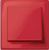 Переключатель 1-клавишный на 2 направления в сборе с рамкой Merten System M M-Smart Jumbo Красный Merten M-Smart MTN3341-1406