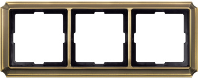 Рамка 3-постовая Merten Antique Античная латунь Merten Antique MTN483343