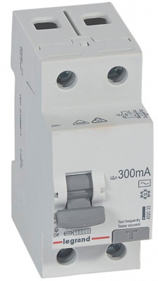 Устройство защитного отключения 2P 40A тип AC 300mA Legrand RX3 Legrand RX3 402033
