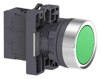 Кнопка XA2,пруж.возвр.,зеленая,1НO Schneider Electric Schneider Electric  XA2EA31