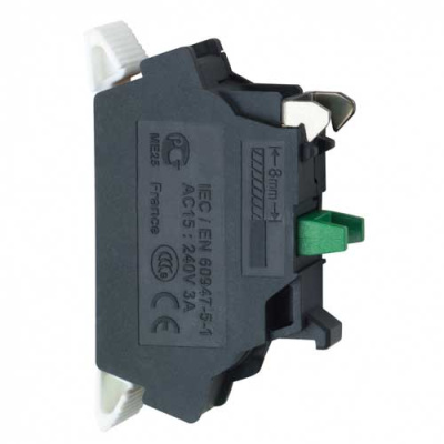 Блок-контакт 1НО пружинный зажим Schneider Electric Schneider Electric  ZBE1015