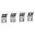 Пластины контактные с углом 45 комплект 4шт Schneider Electric Compact/VigiCompact NSX400-630
