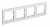 Рамка 4-постовая мрамор Schneider Electric AtlasDesign Nature Крем Роял Systeme Electric AtlasDesign Nature ATN343104