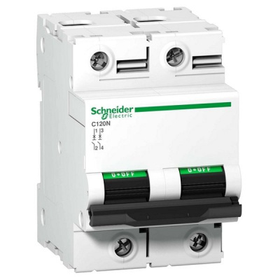 Автоматический выключатель 2P 80A D 10kA Schneider Electric Acti 9 Schneider Electric Acti9 A9N18383