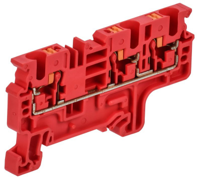 ARMAFIX Клемма пруж. Push In CP-MC 3 выв. 4мм2 красная IEK IEK ARMAFIX AF-CT22-00-3-K04-004