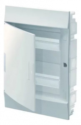 ABB Mistral41 Бокс встраиваемый  24М с непрозрачная дверь (с клеммами) 320x435x108, 2ряда/24мод GWT650, IP41 / белый ABB Mistral41 1SLM004101A1105