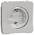 Розетка с заземлением и шторками IP55 Schneider Electric Mureva Styl Белый