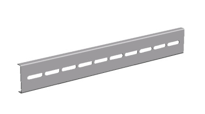 Рейка монтажная 360х55 перфорированная к ВРУ Unit Вх450хГ EKF PROxima EKF  mb15-04-02