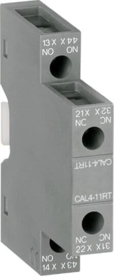 Блок контактный дополнительный CAL4-11RT для контакторов AF..RT и NF..RT ABB ABB  1SBN010129R1011