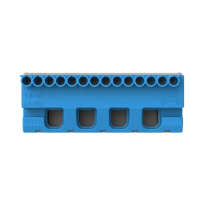 Клеммник самозажимной N14x4+4x25мм ZK144B ABB ABB  1SPE007715F9705