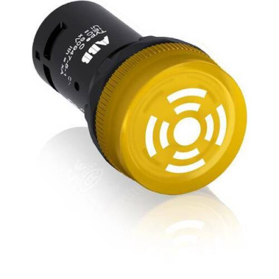 Зуммер CB1-610Y с пульсирующим сигналом, с подсветкой, жёлтый, 24 В AC/DC ABB ABB  1SFA619600R6103
