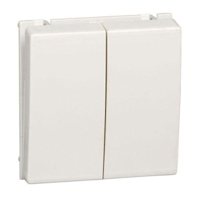 Выключатель "В45" с/у 2кл. для каб.кан. (250В, 10А-6АХ) Белый Schneider Electric Schneider Electric  VN5U-242-B