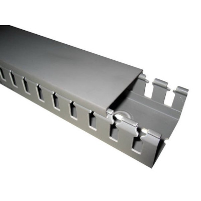 Короб перфорированный RL12 120х80 L=2000мм DKC Quadro Серый DKC Quadro 00159RL