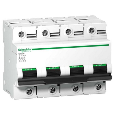 Автоматический выключатель 4P 125A B 10kA Schneider Electric Acti 9 Schneider Electric Acti9 A9N18355