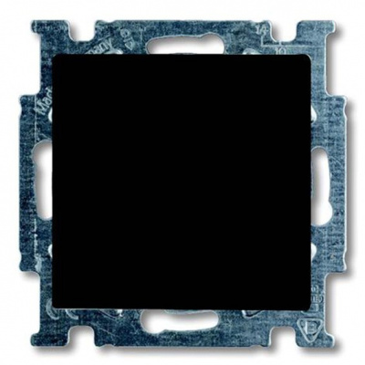 Выключатель перекрёстный 1-клавишный ABB BJB Basic55 château Черный ABB Basic 55 2CKA001012A2182